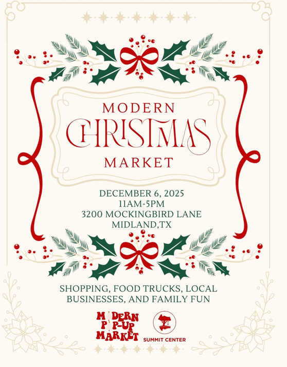 Modern Christmas Market