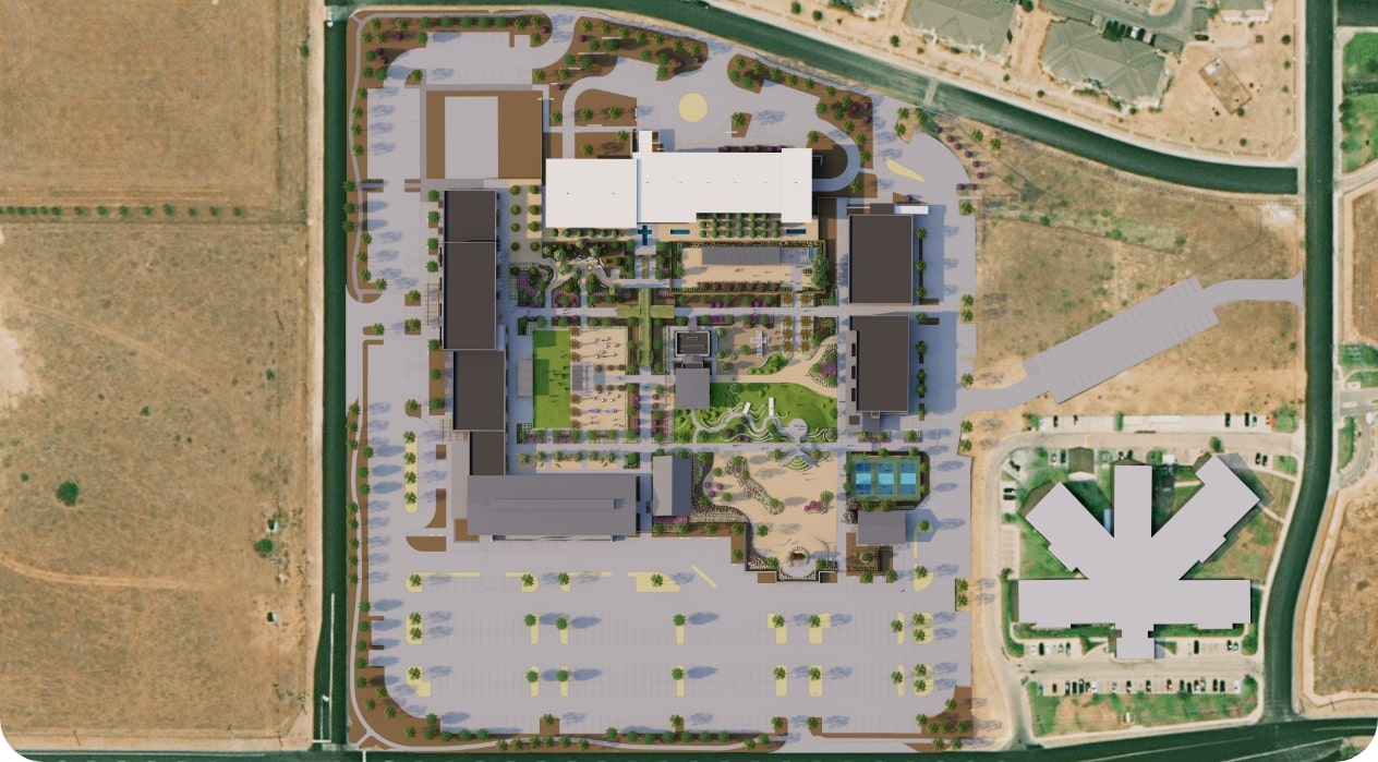 layout of summit center 